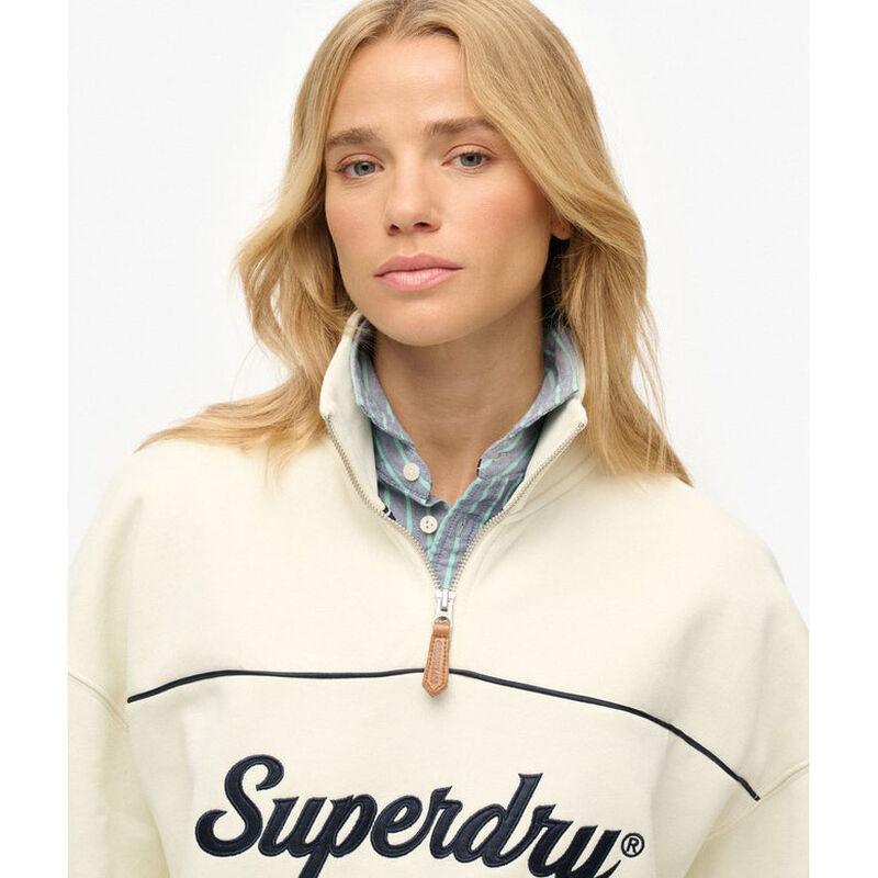 Superdry Country Club Half Zip Sweatshirt image number 2